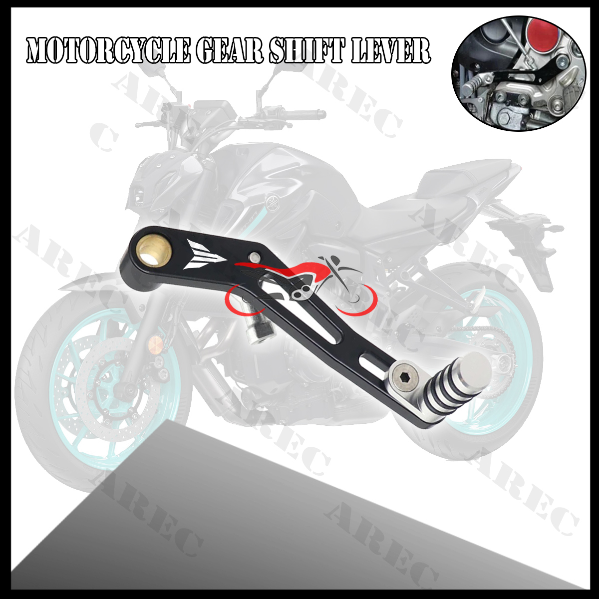 Motorcycle Gear Yamaha - ヤマハ MT-07 Tracer XSR 700 2016-2024用