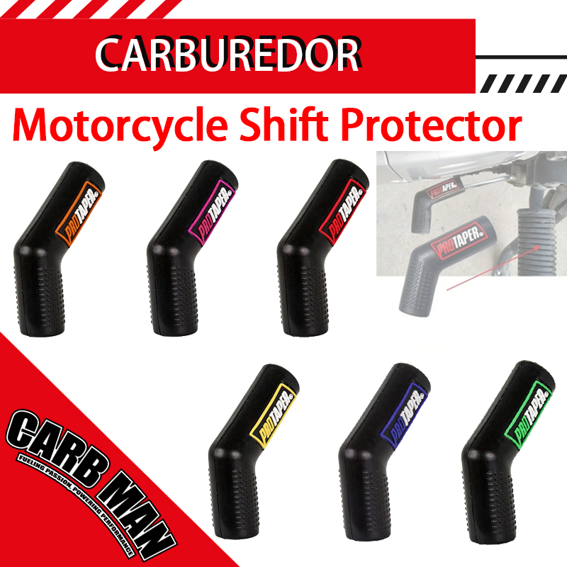 Motorcycle Gear Lever Rubber - ユニバーサルオートバイシフトプロテクターギアレバーブーツシューカバーケースギアシフトシフターリアブレーキレバー