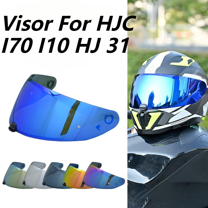 Helmet Full Face - オートバイのヘルメットバイザー,フルフェイスシールド,hjc i70 i10 HJ-31
