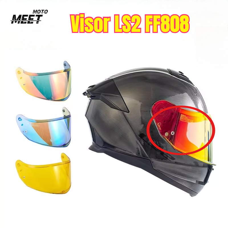Helmet Full Face - バイザー LS2 FF808 フルフェイスオートバイヘルメットシールド用 LS2 FF808