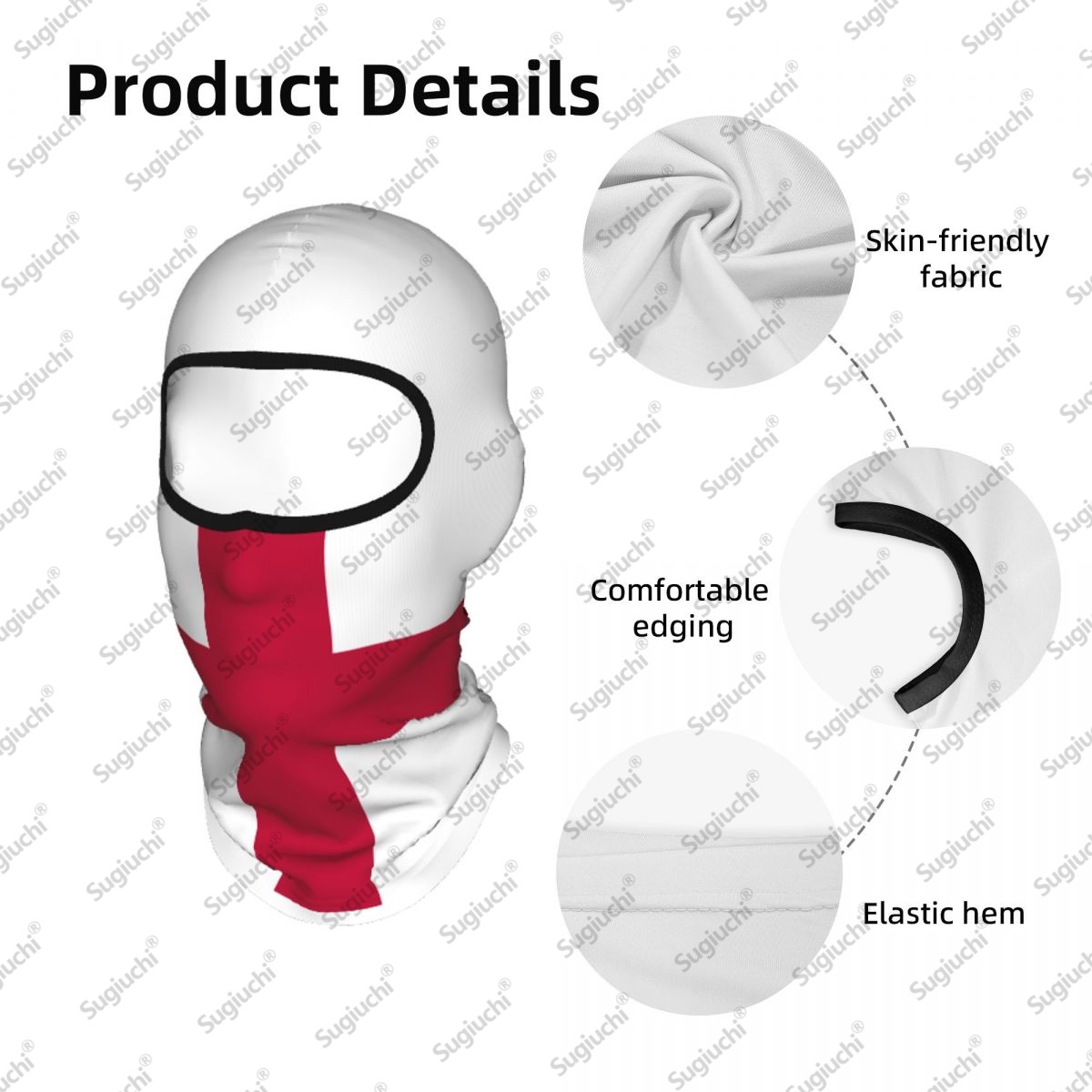イングランドサイクリングバラクラバフルフェイススキーカバー日 - Helmet Full Face のレビューと価格