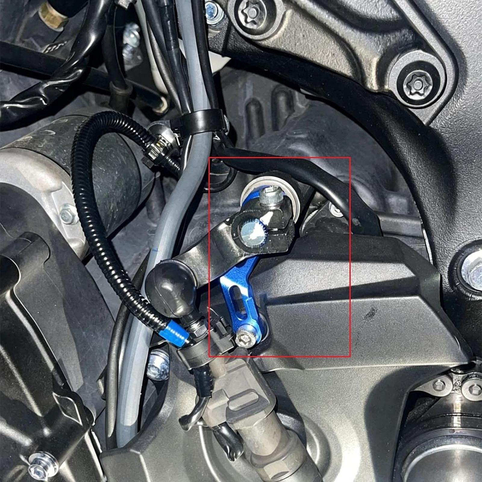ギアシフトサポートスタビライザーアルミ合金シフターホルダー  - Motorcycle Gear Yamaha のレビューと価格