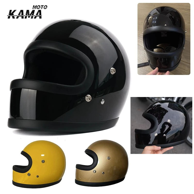ホットジャパンテックグラスファイバーフルフェイスヘルメットヴ - Motorcycle Gear Japan のレビューと価格