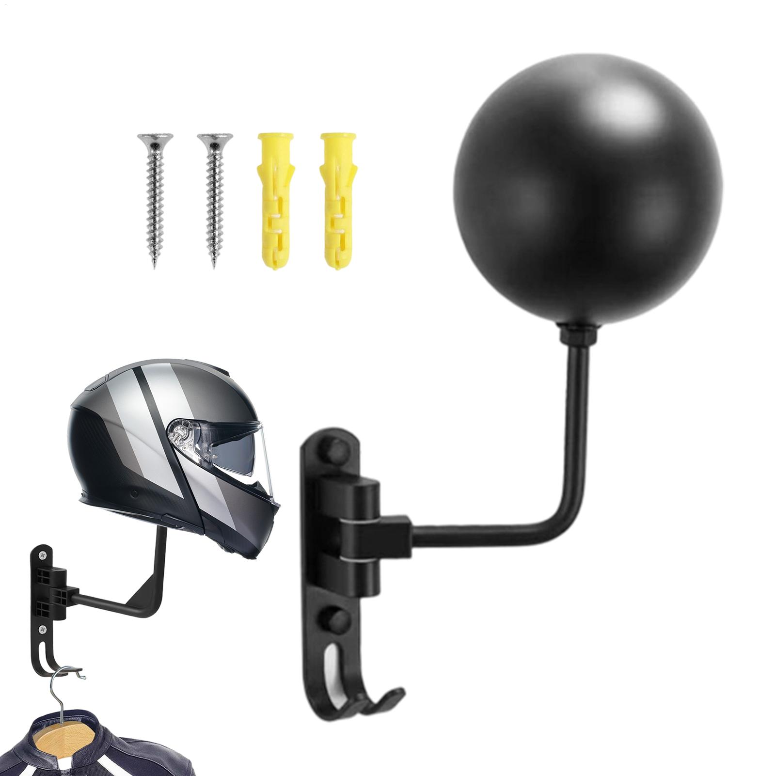 オートバイヘルメットラック壁掛けオーガナイザースタンドヘルメ - Motorcycle Gear Wall Mount のレビューと価格