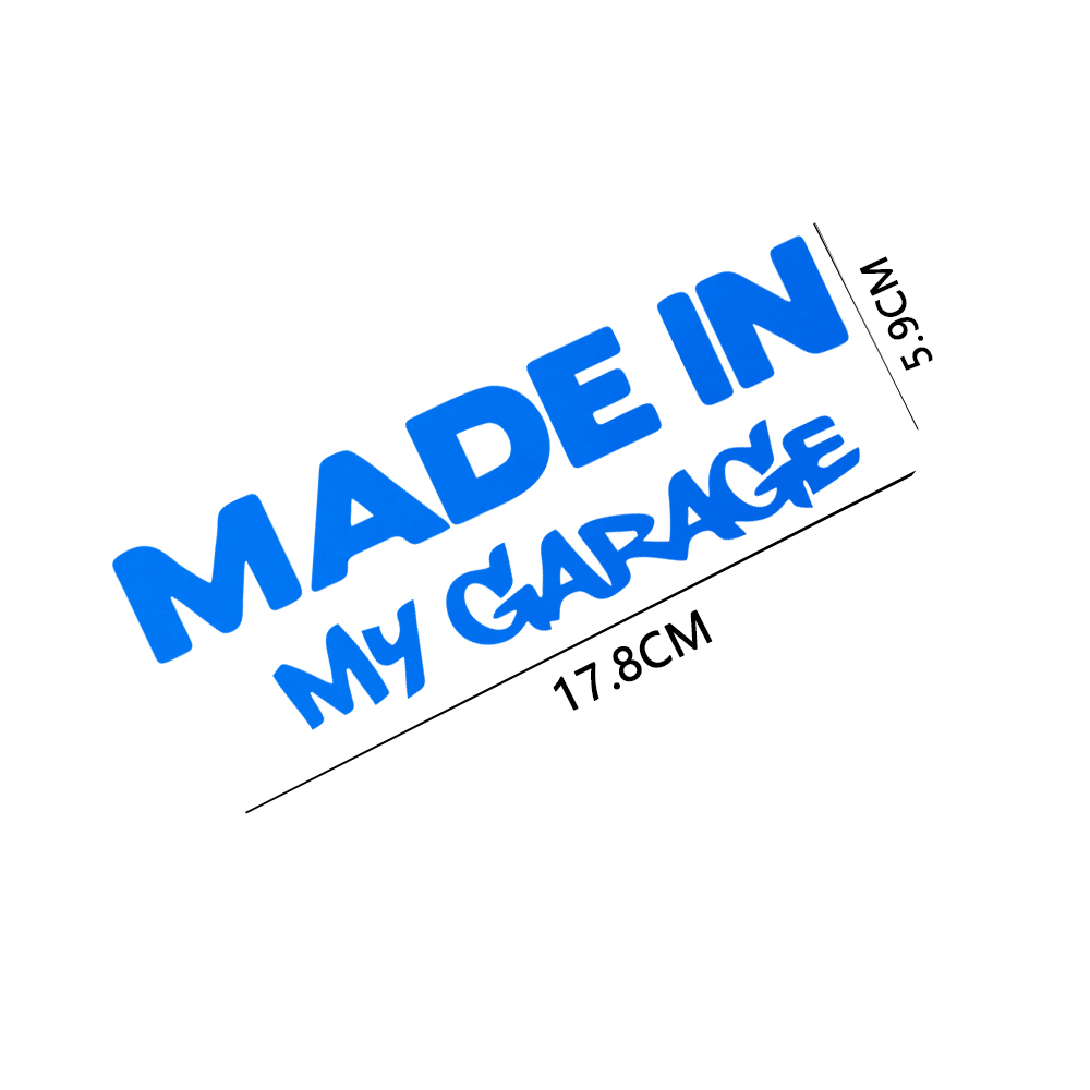 17.8*5.9CM 私のガレージで作られた面白いカースタイ - Motorcycle Gear Kit のレビューと価格