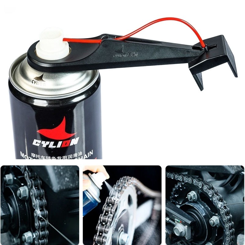 1/2個入りオートバイチェーンオイラースプレーキット - 汚 - Motorcycle Gear Kit のレビューと価格