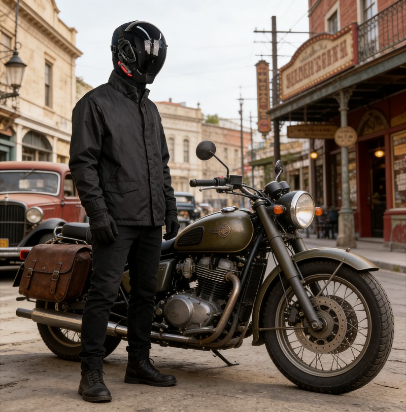 メカ風サイバーパンクヘルメットマスク、フルフェイス発光フード - Helmet Full Face のレビューと価格