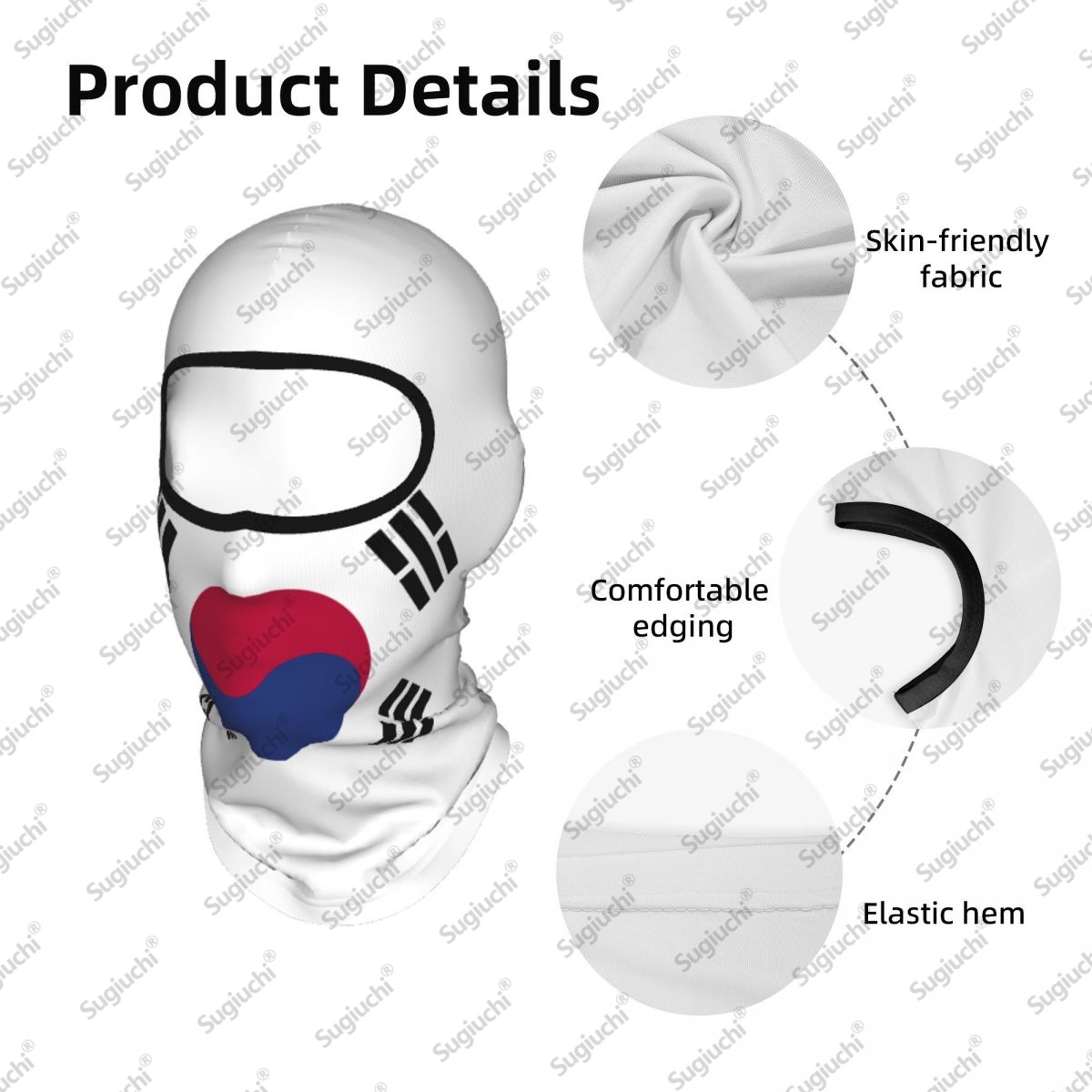 韓国サイクリングバラクラバフルフェイススキーカバー日焼け防止 - Helmet Full Face のレビューと価格