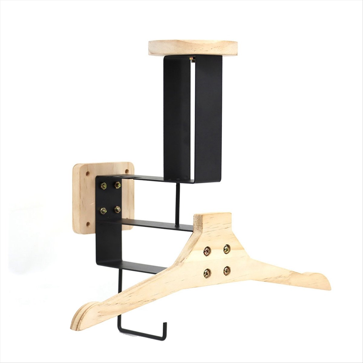 新入荷 オートバイ木製ヘルメットホルダー 壁掛け多目的ラック - Motorcycle Gear Wall Mount のレビューと価格