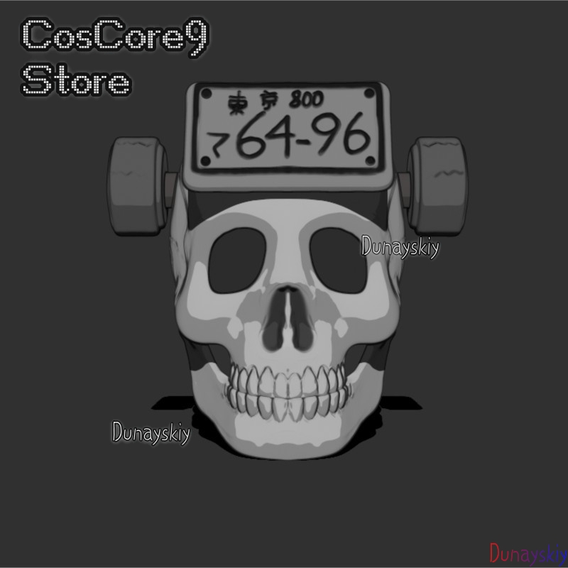 ドロヘドロ エビス スカルマスク コスプレ小道具 パーティー - Helmet Full Face のレビューと価格