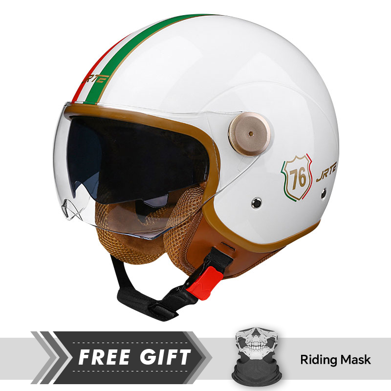 レトロ TT & COCASCOS オートバイヘルメット D - Motorcycle Gear In Store のレビューと価格