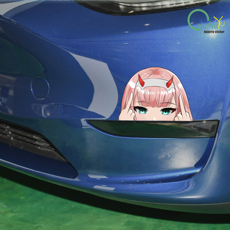 Kasi 車のステッカーパーソナライズされた漫画日本のかわい - Motorcycle Gear Japan のレビューと価格