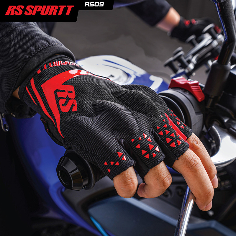 2026 新しい男性女性夏ハーフフィンガーオートバイ手袋薄型 - Motorcycle Gear Up のレビューと価格