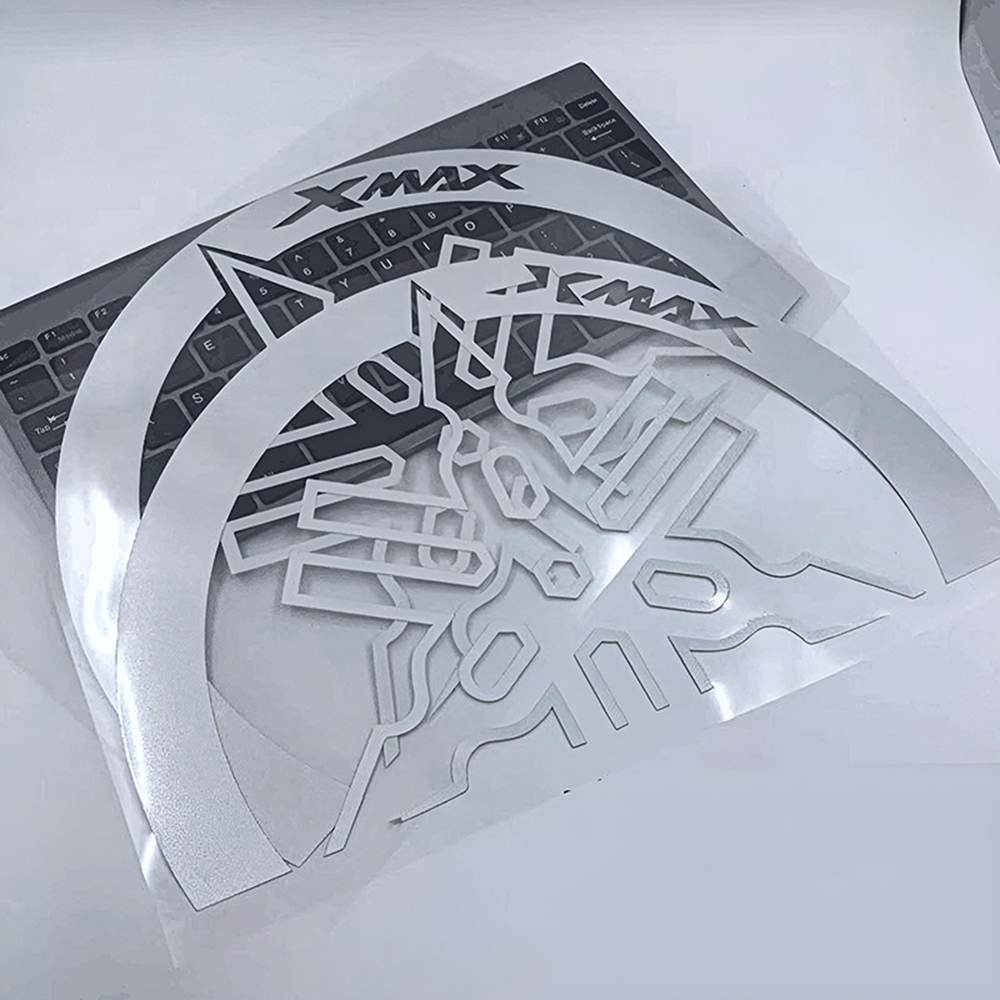 2 個オートバイ反射ステッカーヤマハ Xmax300 スクー - Motorcycle Gear Kit のレビューと価格