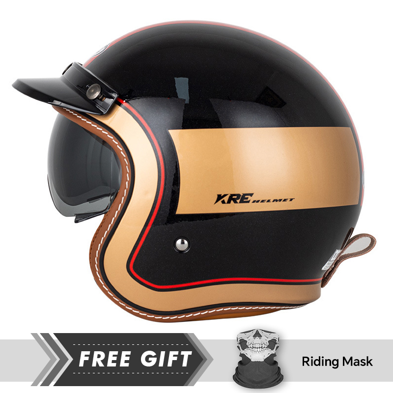 SOMAN オープンフェイス オートバイヘルメット ECE  - Motorcycle Gear In Store のレビューと価格